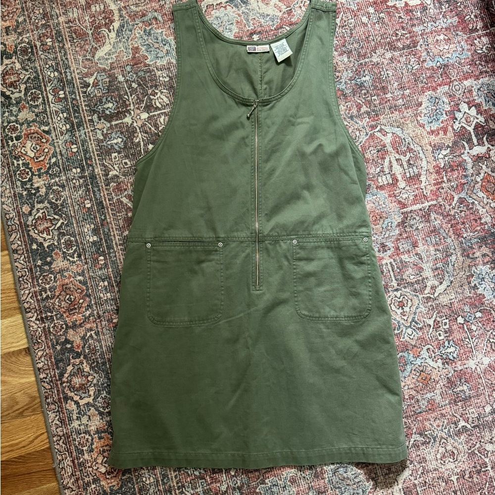 Faded Glory Olive Green Dress